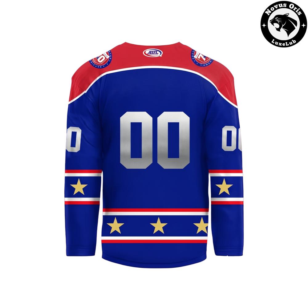 Rochester Americans 70th Anniversary Throwback Hockey Jersey - NovusOris Best Merch For Fans