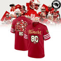 San Francisco 49ers 80th Anniversary Limited Edition Football Jersey - NovusOris Best Merch For Fans