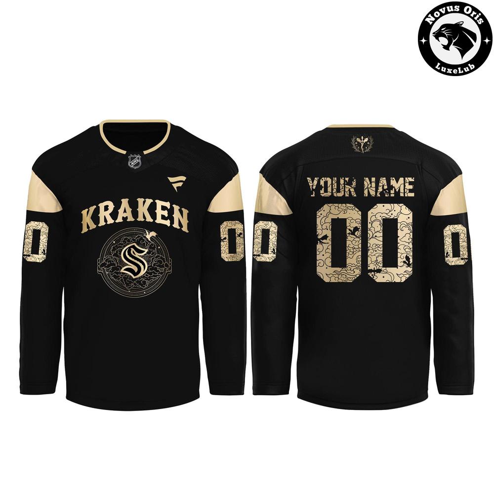 Seattle Kraken x Fourth Wing Night Limited Edition Hockey Jersey - NovusOris Best Merch For Fans