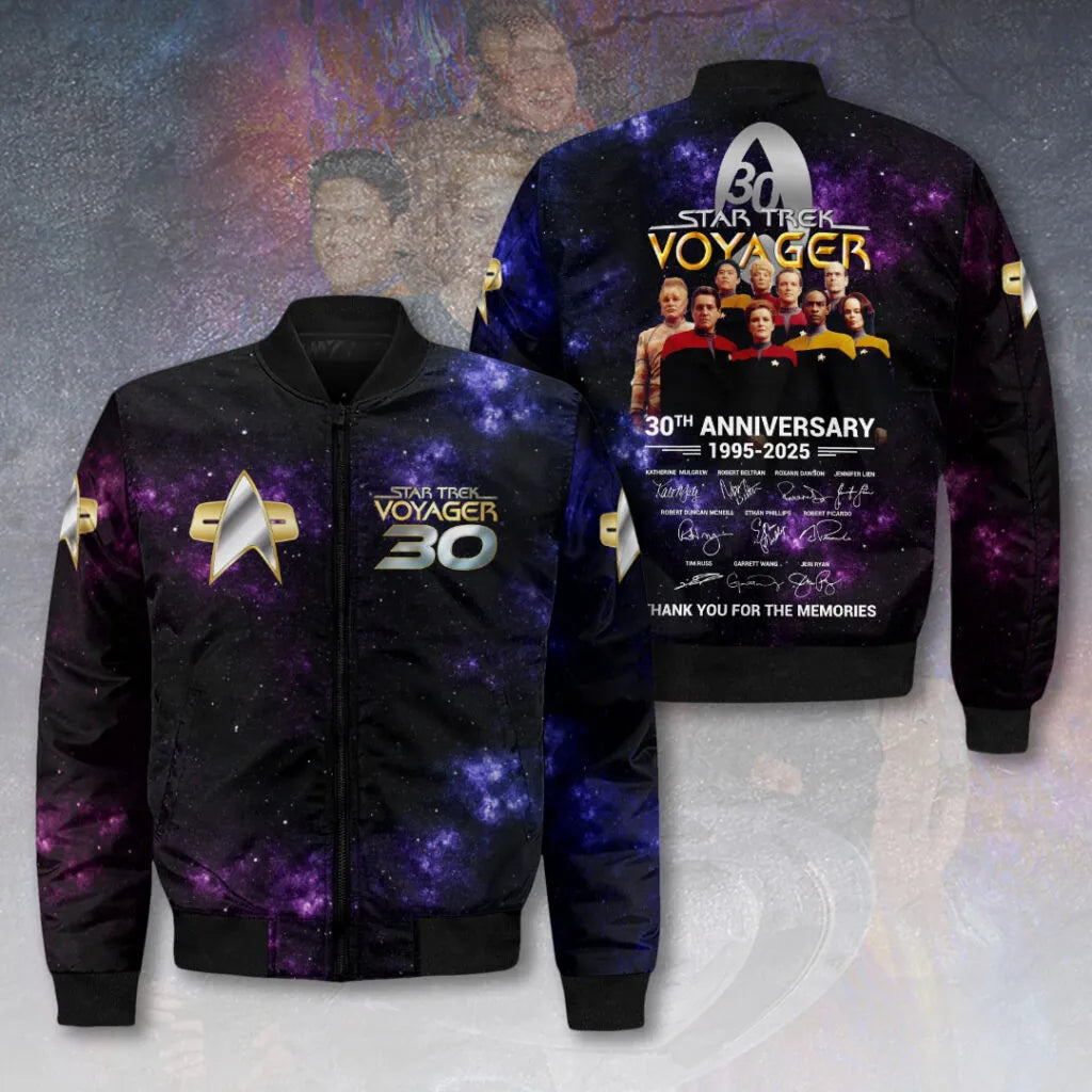 Star Trek 60th Anniversary 3D Bomber Jacket- THK122211 | Buy for only at THK BUY