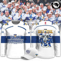 Suomi Finland 5 Time Ice Hockey World Champions 2026 Hockey Jersey - NovusOris Best Merch For Fans