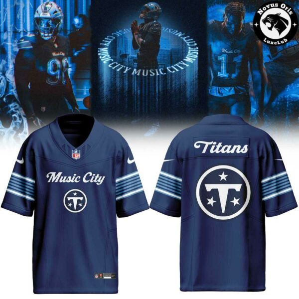 Tennessee Titans 2026 Rivalries Made in the Music City Football Jersey - NovusOris Best Merch For Fans