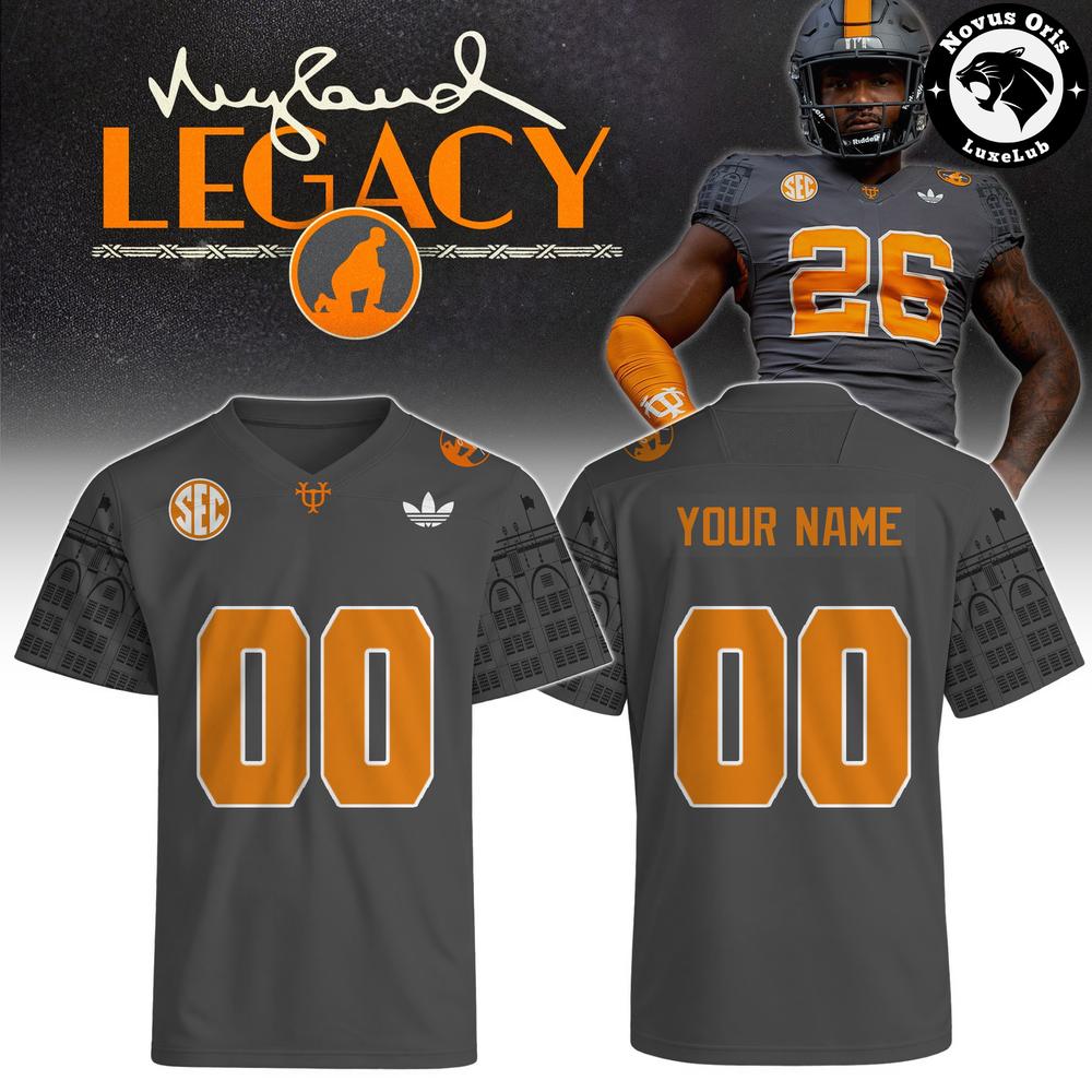 Tennessee Volunteers Neyland Legacy NCAA Custom Football Jersey - NovusOris Best Merch For Fans