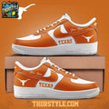 Texas Longhorns Cheez-It 2025-2026 Champs Personalized Air Force 1 Shoes
