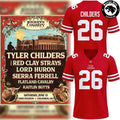 Tyler Childers x Ohio State Buckeyes - Buckeye Country Superfest 2026 Ohio Stadium Jersey - NovusOris Best Merch For Fans