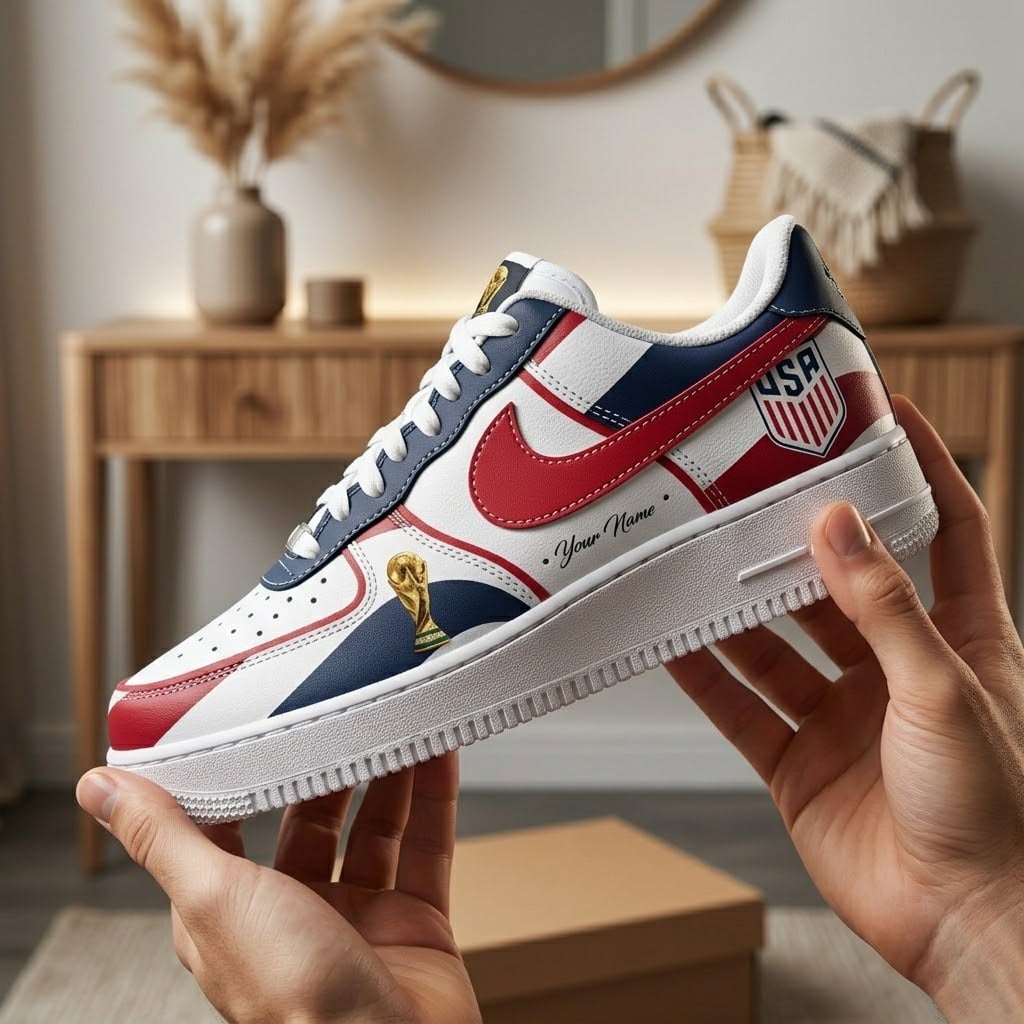 USA National Soccer Team FIFA World Cup 2026 Sneakers - LeagueLockerGear