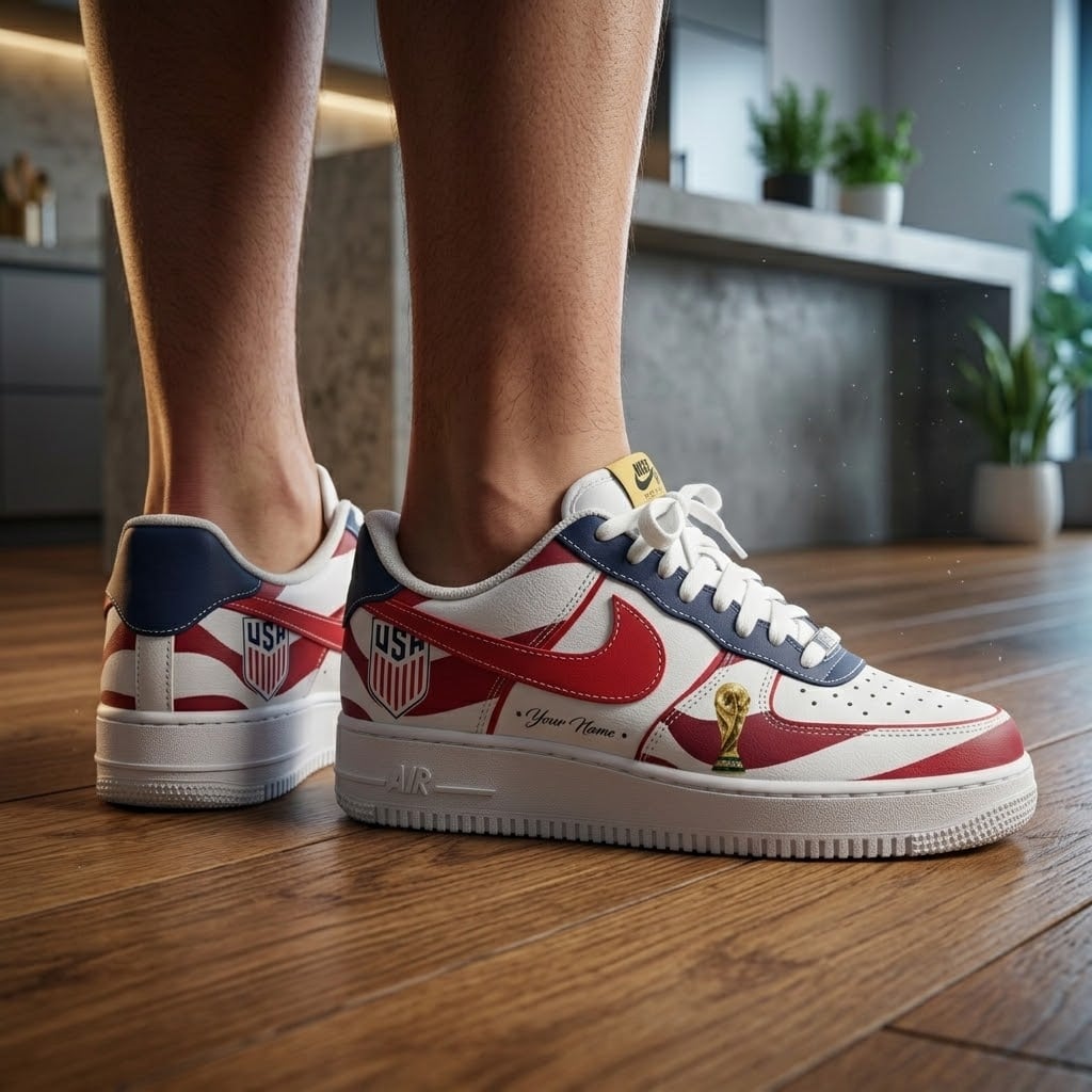 USA National Soccer Team FIFA World Cup 2026 Sneakers - LeagueLockerGear