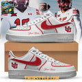 Utah Utes 2025 Icy Icing The Kicker Personalized Air Force 1 Shoes