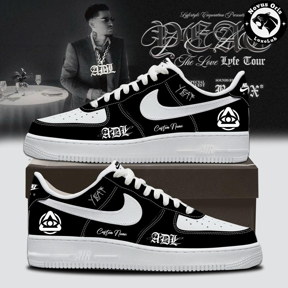 YEAT ADL Love Lyfe Tour 2026 Custom Name Air Force 1 - NovusOris Best Merch For Fans