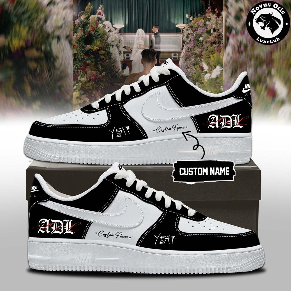 YEAT ADL Love Lyfe Tour 2026 Custom Name Air Force 1 - NovusOris Best Merch For Fans