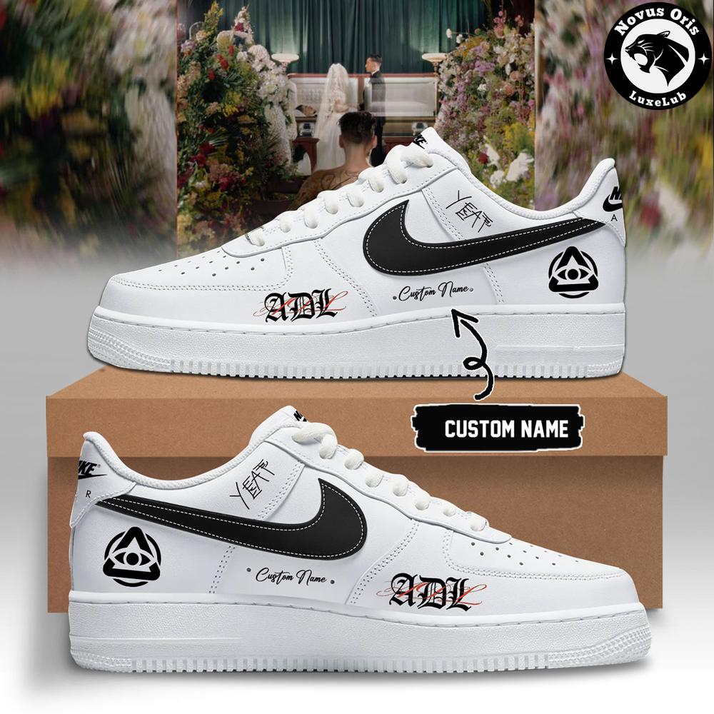 YEAT ADL Love Lyfe Tour 2026 Custom Name Air Force 1 - NovusOris Best Merch For Fans