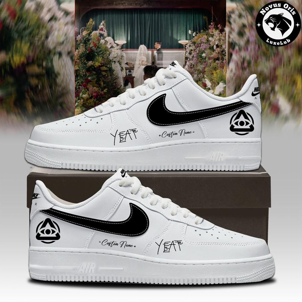 YEAT ADL Love Lyfe Tour 2026 Custom Name Air Force 1 - NovusOris Best Merch For Fans