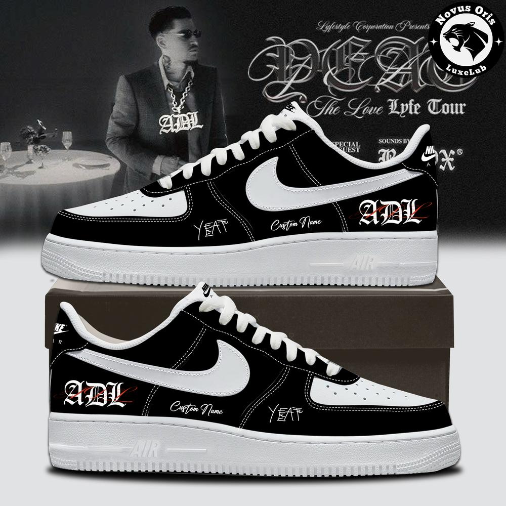 YEAT ADL Love Lyfe Tour 2026 Custom Name Air Force 1 - NovusOris Best Merch For Fans