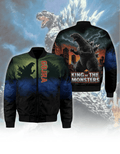 Godzilla 3D Bomber Jacket -THK119416 | Buy for only at THK BUY