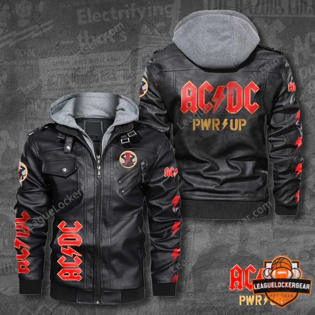 AC/DC PWR UP 2026 Leather Jacket - LeagueLockerGear