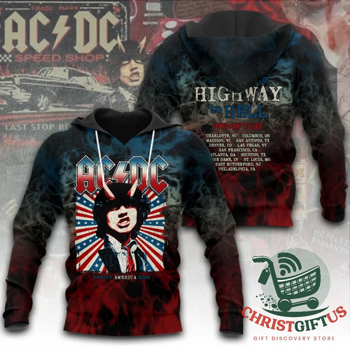 AC/DC Highway to Hell 2026 Hoodie