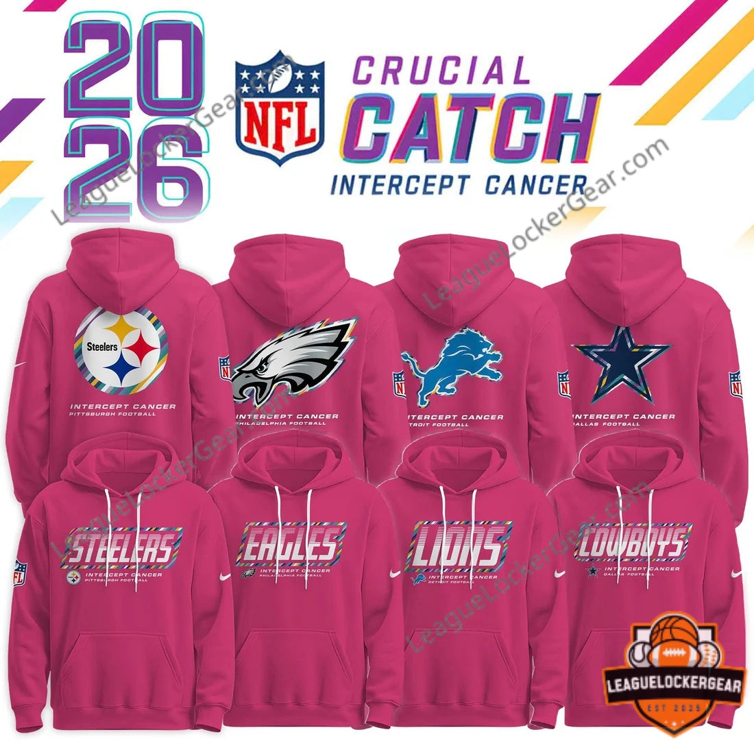 All Team NFL 2026 Crucial Catch Hoodie