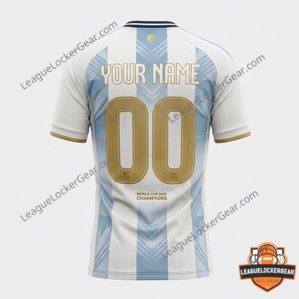 Argentina World Cup 2026 Champions Soccer Jersey - LeagueLockerGear