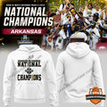 Arkansas Razorbacks 2026 DI Men's Outdoor Track & Field National Champions Hoodie - LeagueLockerGear