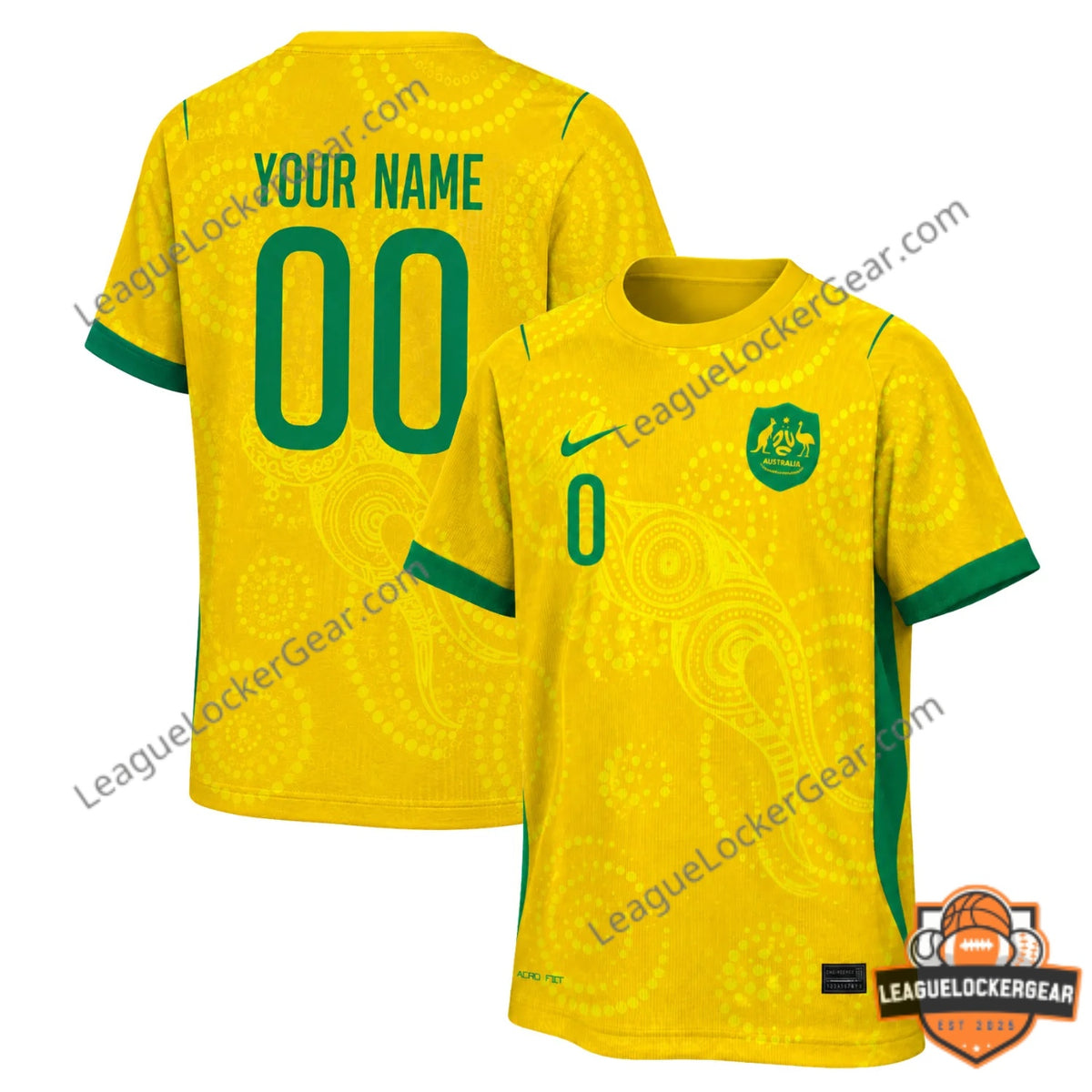 Australia World Cup 2026 Custom Football Jersey - LeagueLockerGear