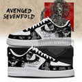Avenged Sevenfold Life Is but a Dream Signed Custom Air Force 1 Shoes - LeagueLockerGear