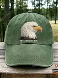 Bald Eagle Fly Free Jackie Hat - Big Bear Eagle Memorial