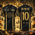 Barcelona Dragon Ball Goku Collaboration Football Jersey