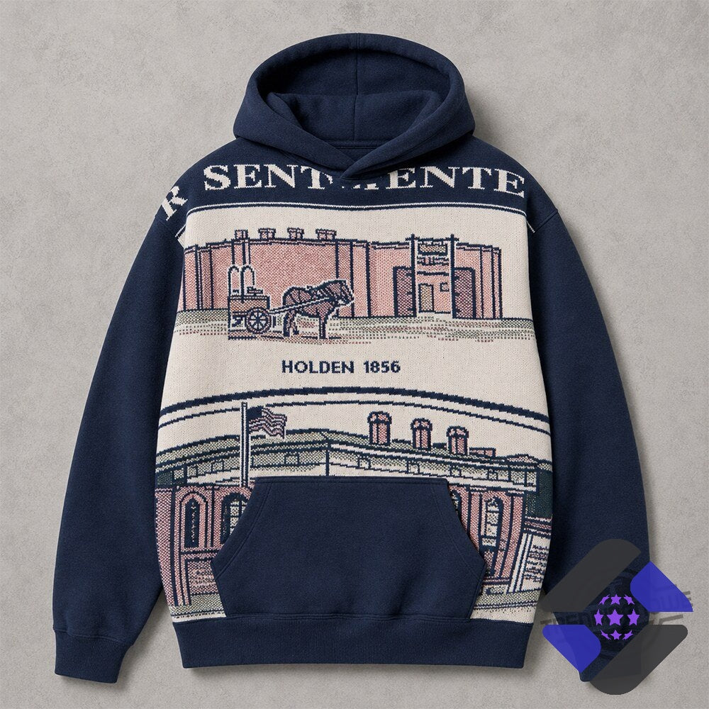 Bbno Sentiente Holden 1856 Landscape Hoodie | League Locker