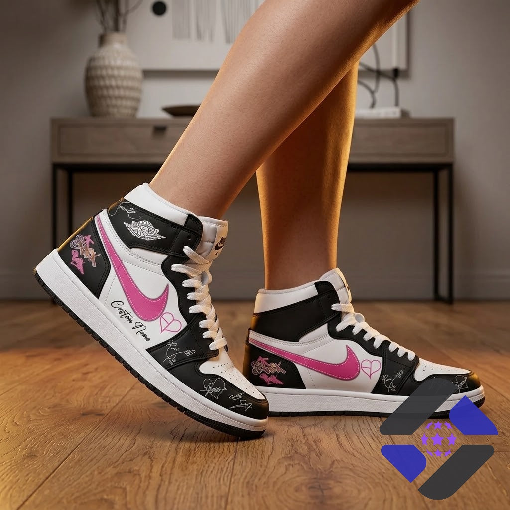BLACKPINK 10th Anniversary Comeback Custom Name JD1 Shoes