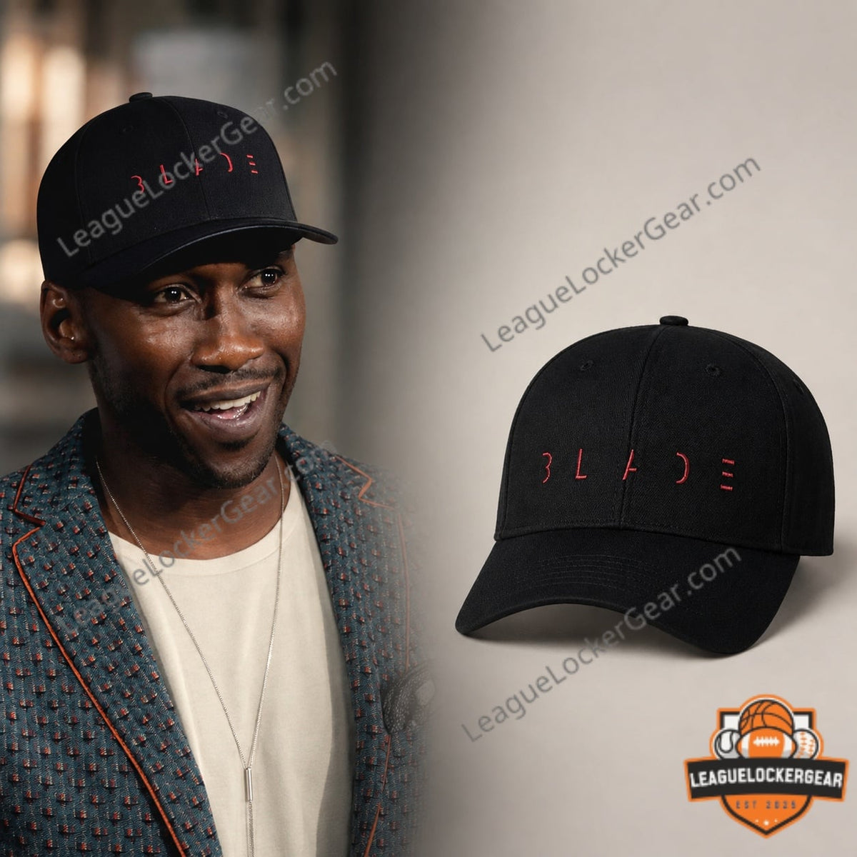 Mahershala Ali Marvel Studio BLADE Hat - LeagueLockerGear