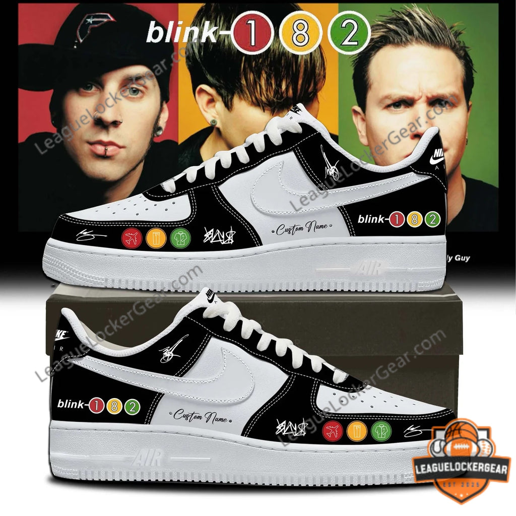 Blink-182 Missionary Impossible Tour Signature Custom Sneaker - LeagueLockerGear