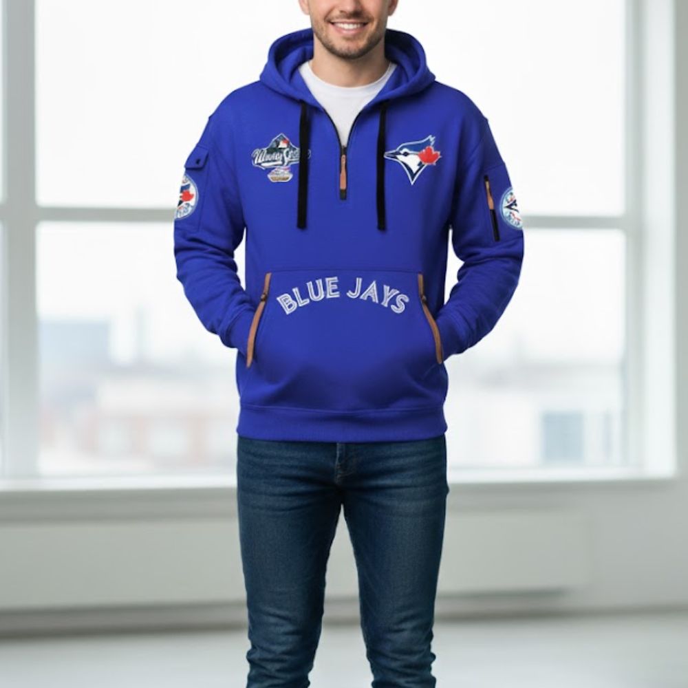 Toronto Blue Jays World Series 2025 Hoodie – Zip Pullover Sweatshirt - LeagueLockerGear