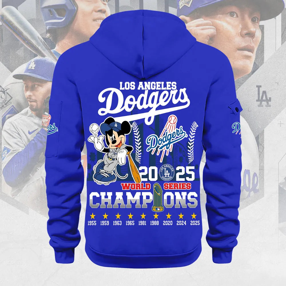 Los Angeles Dodgers 2D Quarter Zip Hoodie - THK117356 | Buy for only at THK BUY