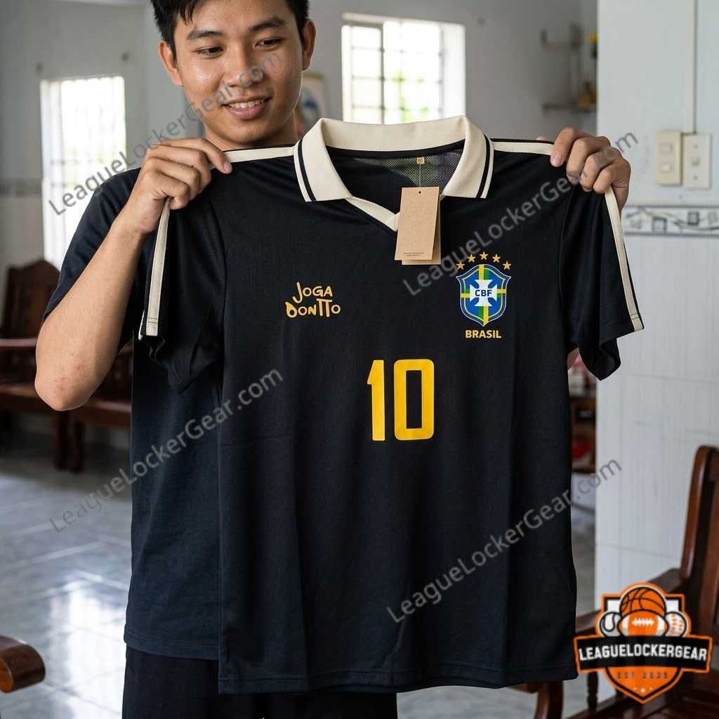 Brazil Joga Bonito Soccer Jersey - LeagueLockerGear