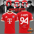 BTS FC Bayern Munich J-Hope World Tour Arirang Collaboration Jersey - LeagueLockerGear