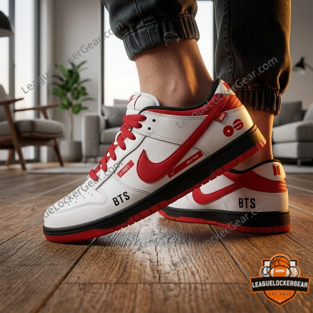K-Pop BTS ARIRANG Nike Dunk Low Concept Sneakers - LeagueLockerGear