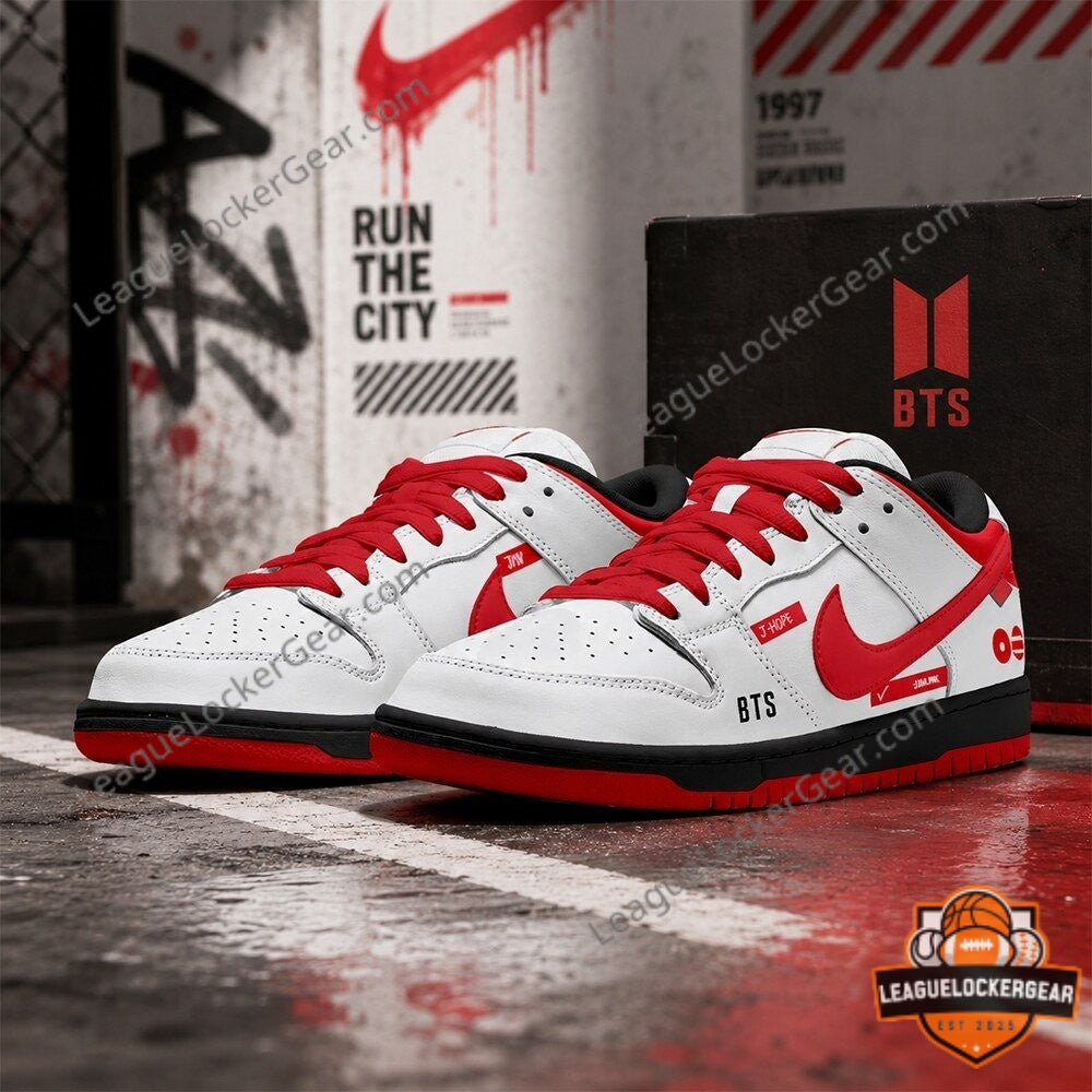 K-Pop BTS ARIRANG Nike Dunk Low Concept Sneakers - LeagueLockerGear