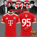 V BTS x Bayern Munich World Tour Arirang Collaboration Jersey - LeagueLockerGear