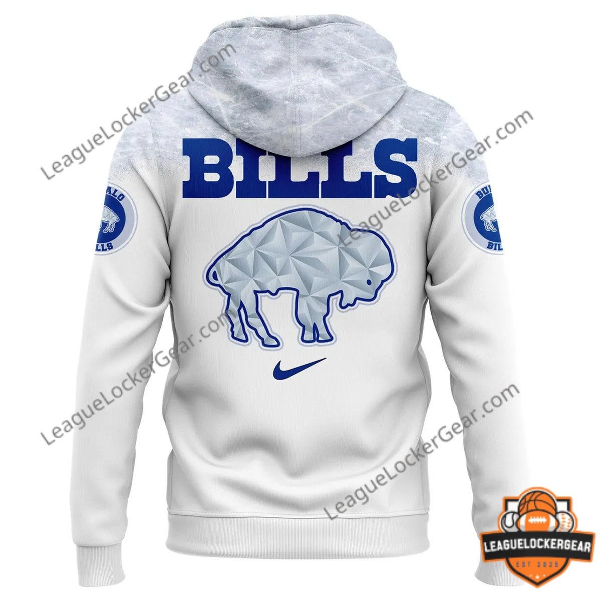 Buffalo Bills 2026 Cold Front Rivalries Uniform Pullover Hoodie - LeagueLockerGear