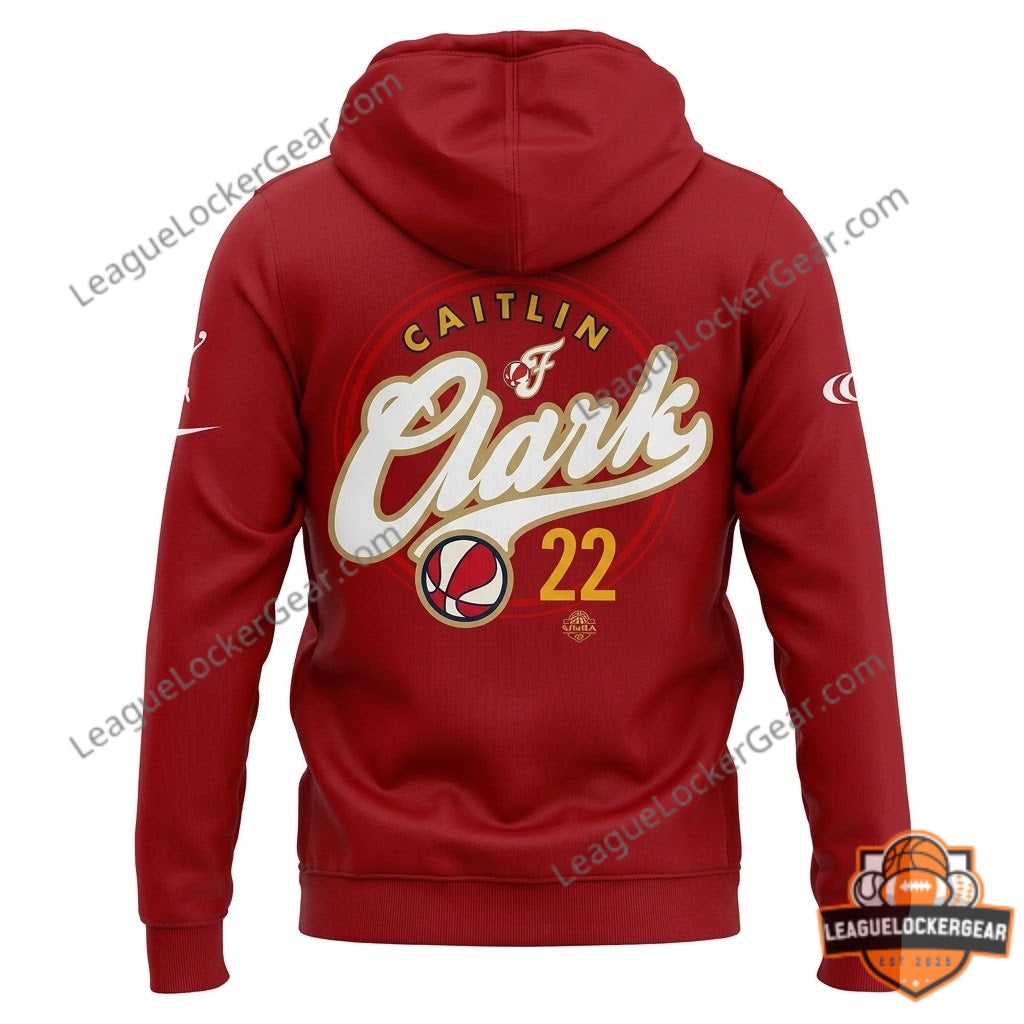 Indiana Fever 2026 Caitlin Clark Zip Hoodie - LeagueLockerGear