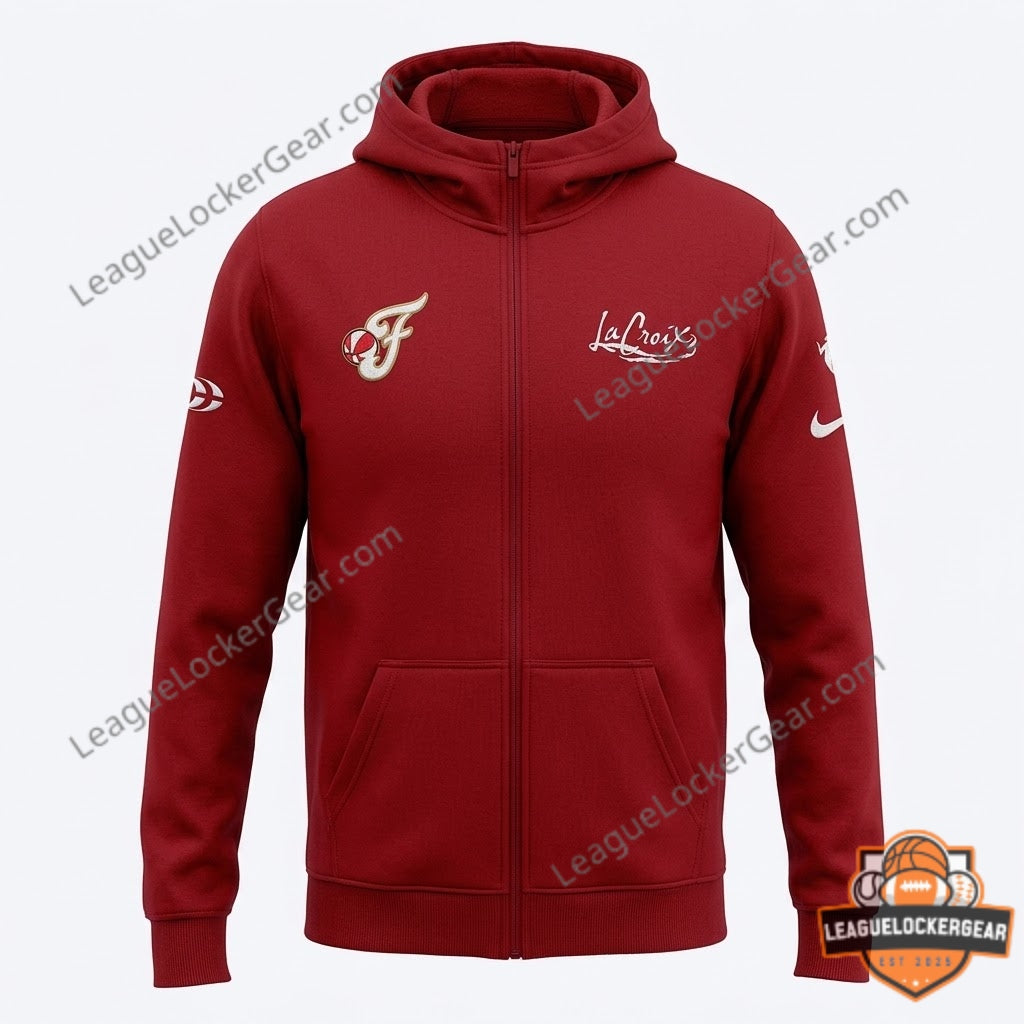 Indiana Fever 2026 Caitlin Clark Zip Hoodie - LeagueLockerGear