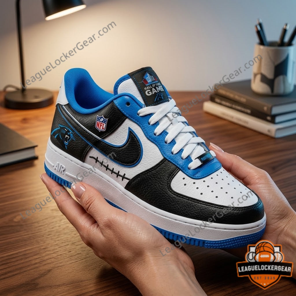 Carolina Panthers Hall of Fame Game 2026 Nike Air Force 1 Shoes - LeagueLockerGear