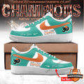 NY Liberty 2026 WNBA Commissioner Cup Champions AF1 Sneakers - LeagueLockerGear