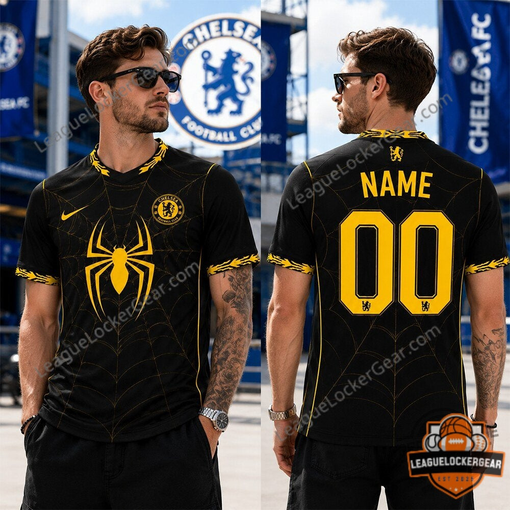 Chelsea FC Spider-Man Brand New Day Custom Football Jersey