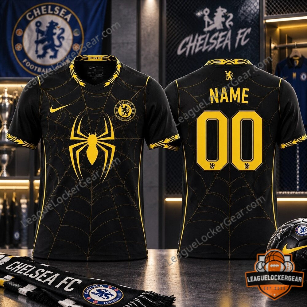 Chelsea FC Spider-Man Brand New Day Custom Football Jersey