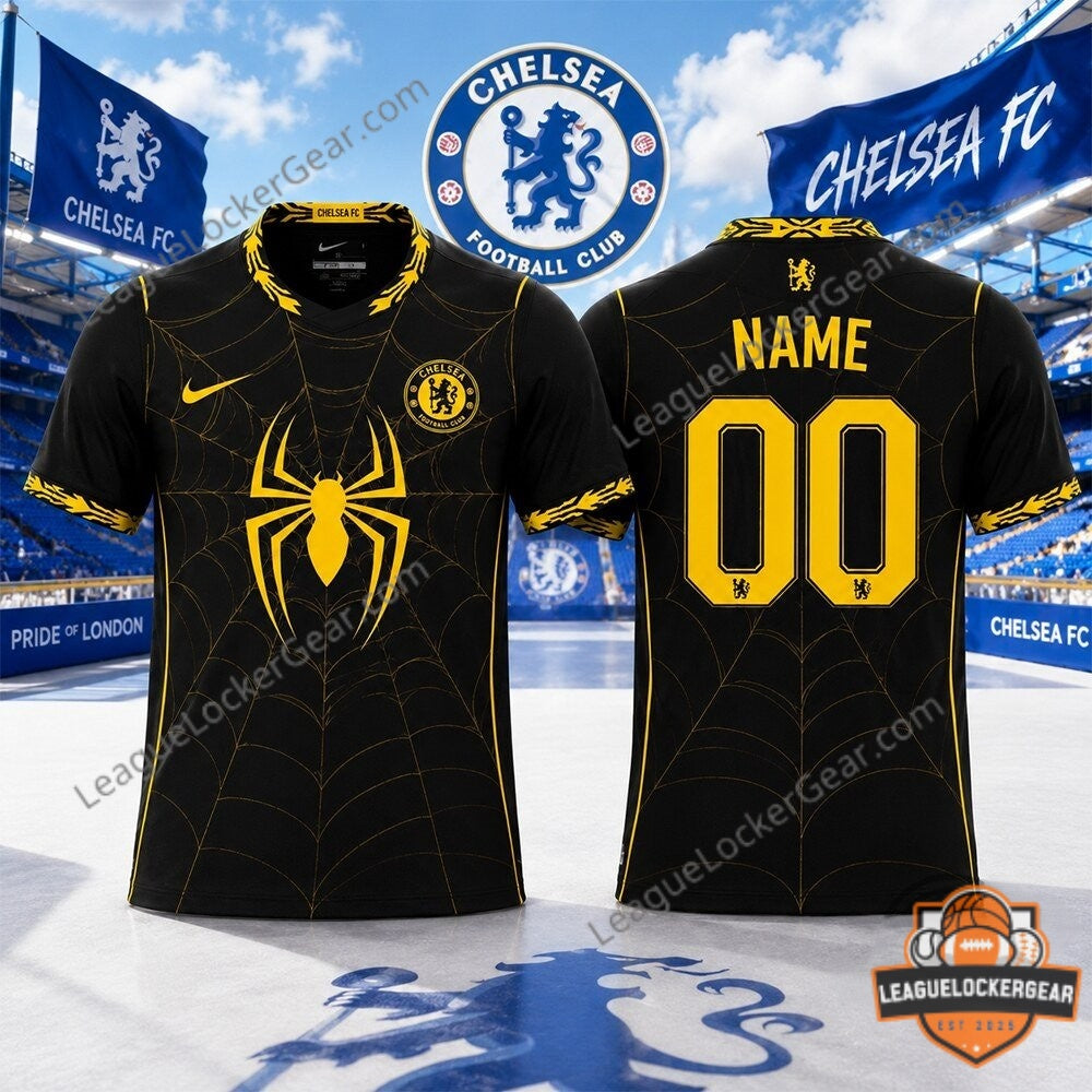 Chelsea FC Spider-Man Brand New Day Custom Football Jersey