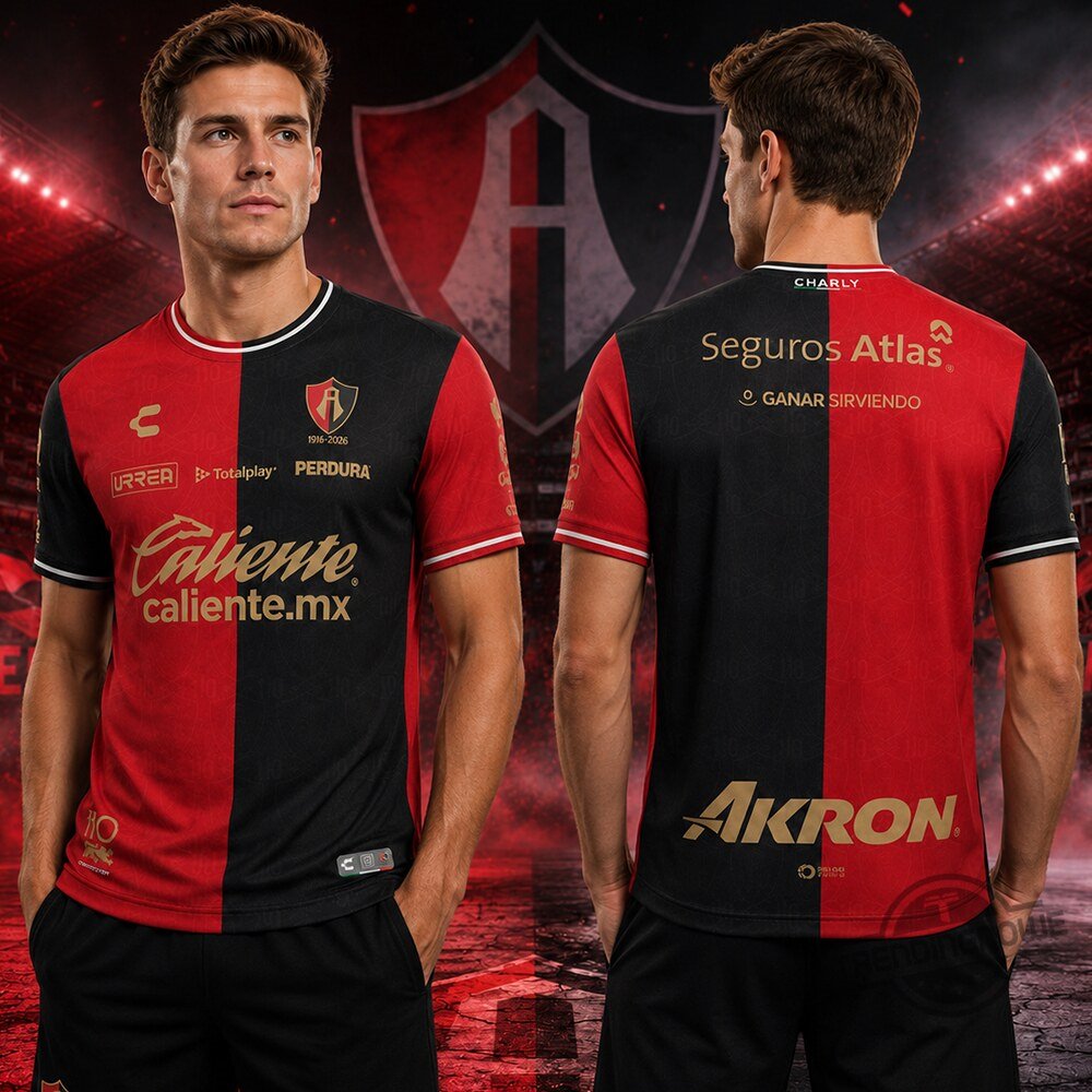 Charly Atlas FC 2026-27 110th Anniversary Football Jersey - LeagueLockerGear