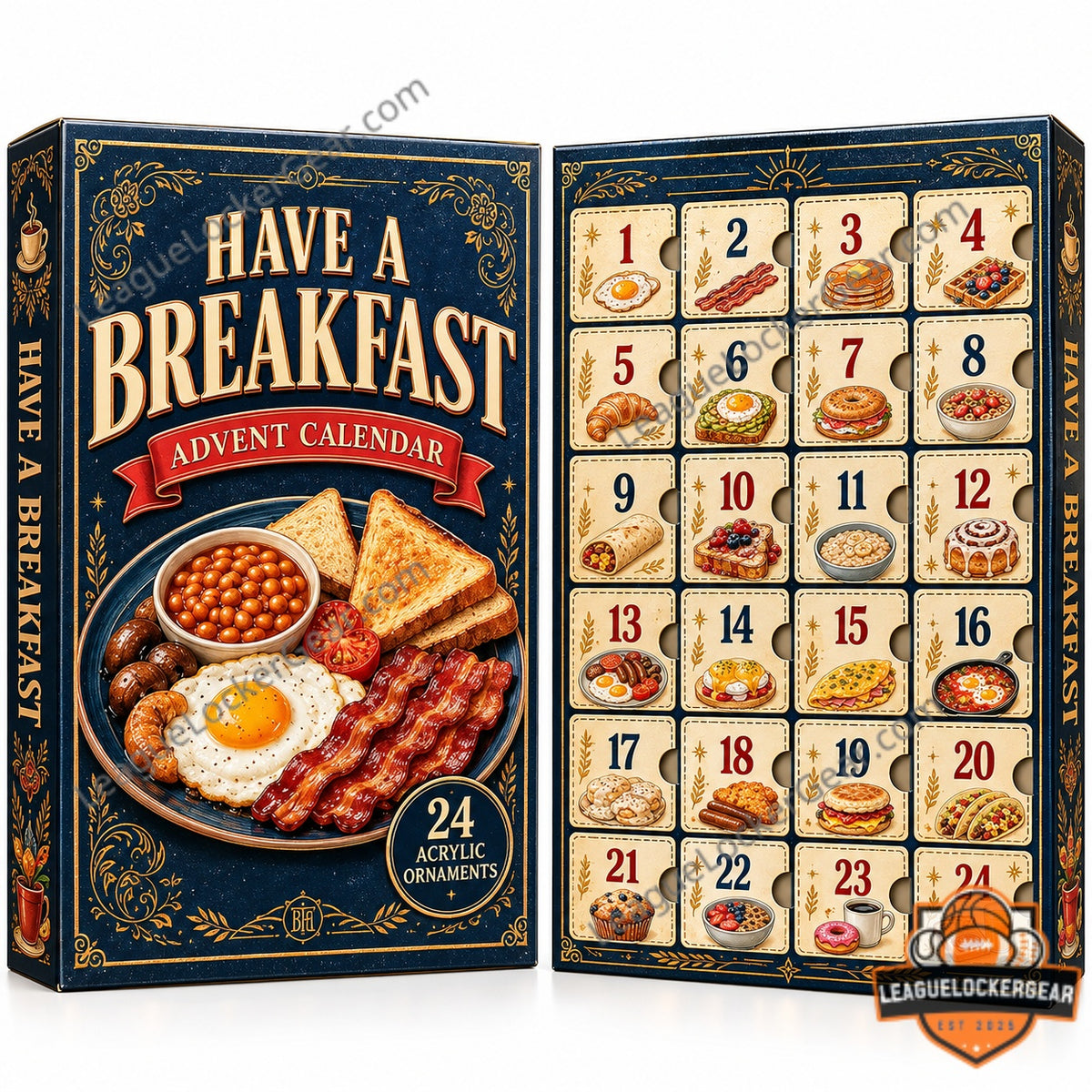 Cozy Breakfast Plate 24 Advent Calendar 2026