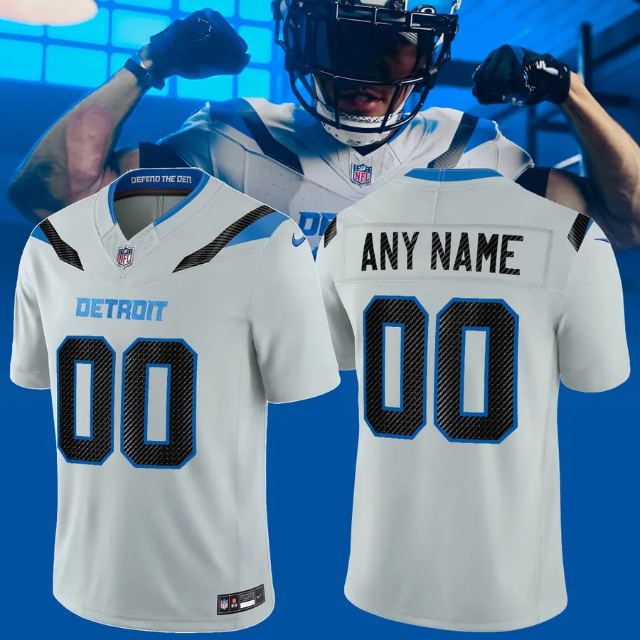 Detroit Lions DEFEND THE DEN 2026 Game Custom Football Jersey
