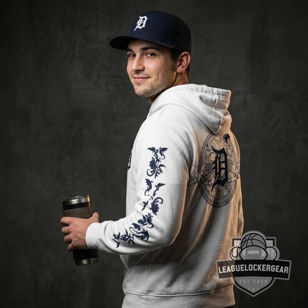 Detroit Tigers Fourth Wing Night Hoodie - LeagueLockerGear